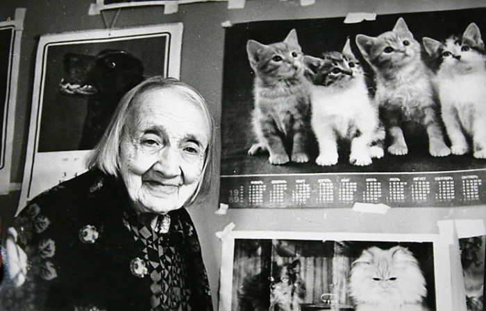 Анастасия Цветаева в 99 лет. Анастасия Цветаева в 99 лет.