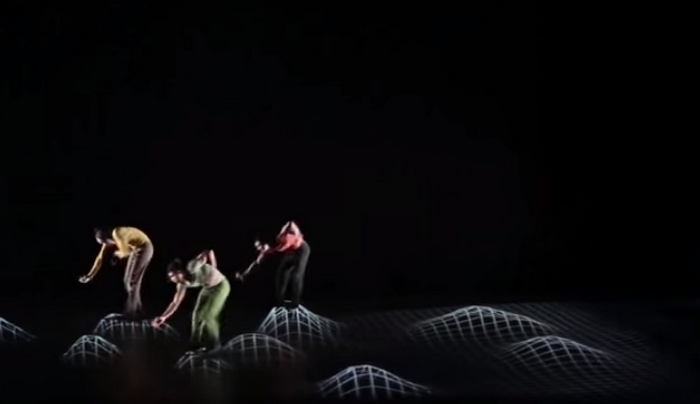 Танец «Pixel» в постановке Mourad Merzouki.