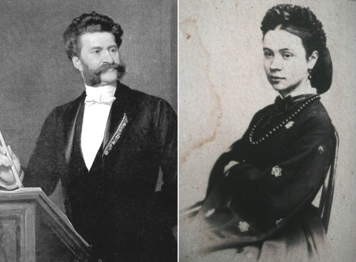 Иоганн Штраус и Ольга Смирнитская | Фото: venagid.ru Иоганн Штраус и Ольга Смирнитская | Фото: venagid.ru