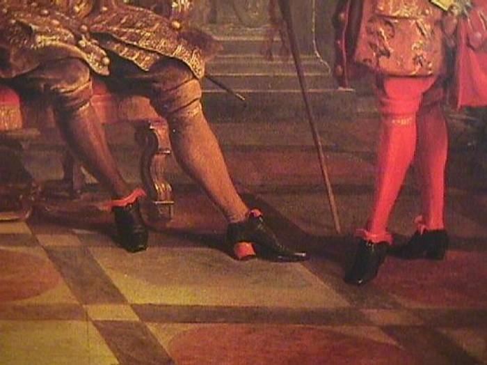 Мужские туфли при дворе Людовика XIV. Фото: fashionstime.ru