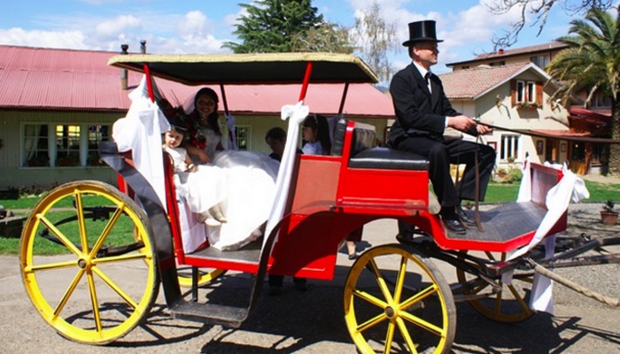 Свадебный экипаж. Свадебный экипаж.