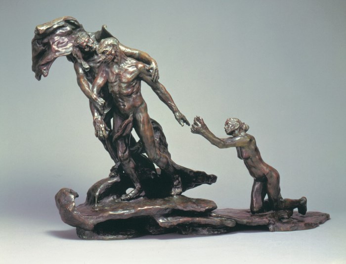 Камилла Клодель. *Эпоха зрелости*, 1900 – аллегория ее разрыва с Роденом. Фигура Умоляющей – автопортрет Камиллы Камилла Клодель. *Эпоха зрелости*, 1900 – аллегория ее разрыва с Роденом. Фигура Умоляющей – автопортрет Камиллы