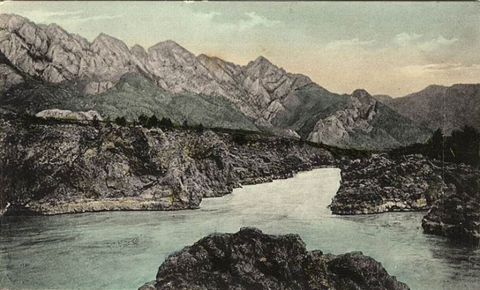 Долина Тельдекмень, река Катунь. 1907-1914 год. Фото: Sergey Borisov.
