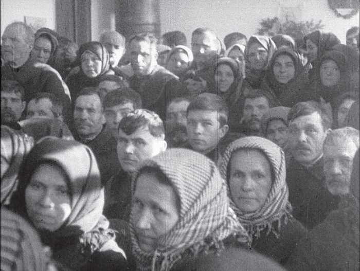 Суд над перегибщиками. Винницкая область, село Якушинци, 1931 год. 