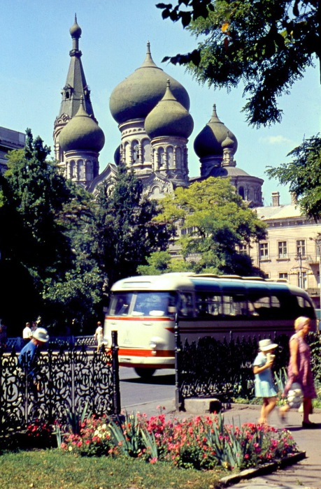 Православная церковь. Город Одесса, 1969 год.