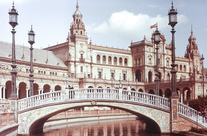 Уникальные цветные исторические фотографии Испании. Уникальные цветные исторические фотографии Испании.