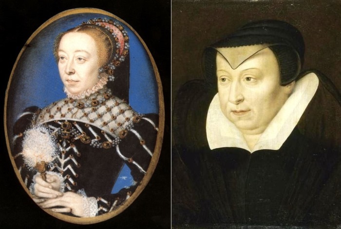 Франсуа Клуэ. Портреты Екатерины Медичи, ок. 1555