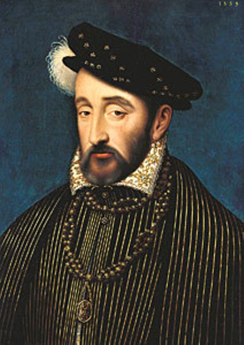 Франсуа Клуэ. Портрет Генриха II