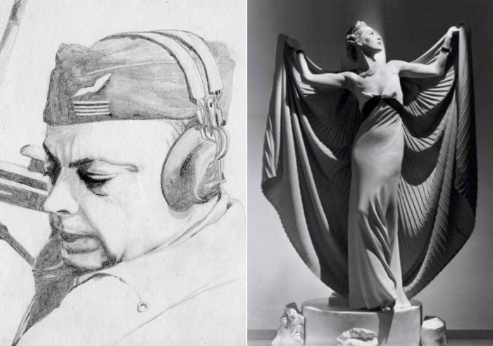 Антуан де Сент-Экзюпери и Натали Палей | Фото: epwr.ru и fashiony.ru