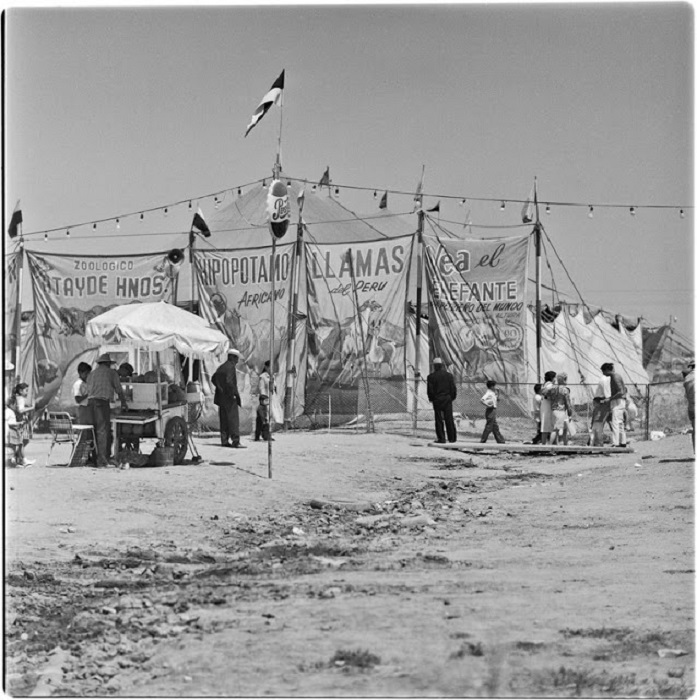Цирк «Атайде» в Тихуане, 1964 год.