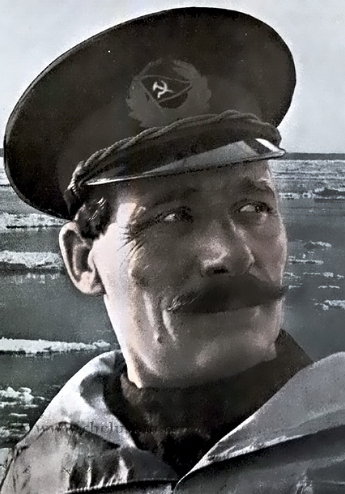 Портрет Владимира Воронина, капитана корабля | Фото: cheluskin.ru