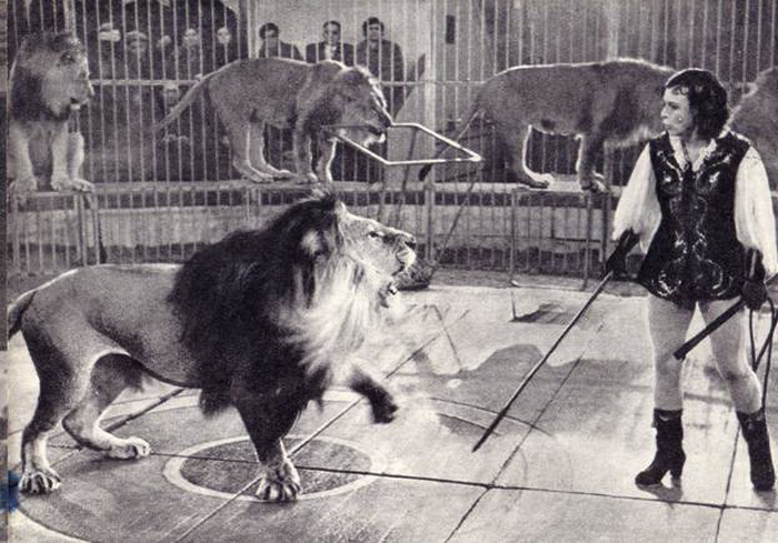 Ирина Бугримова - первая женщина-дрессировщица | Фото: ruscircus.ru