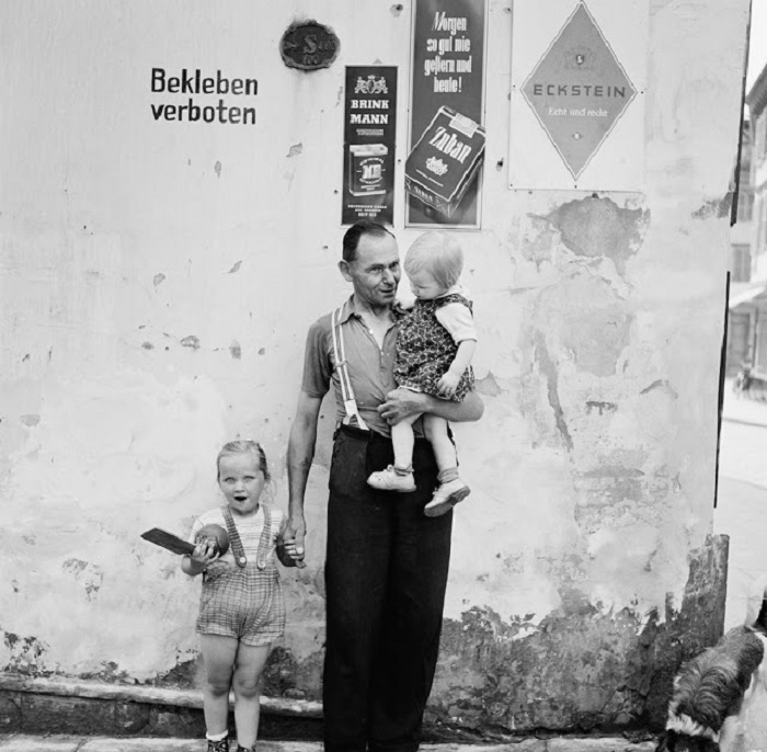 Любовь, забота, дружба и отцовское воспитание. Германия, 1955 год.