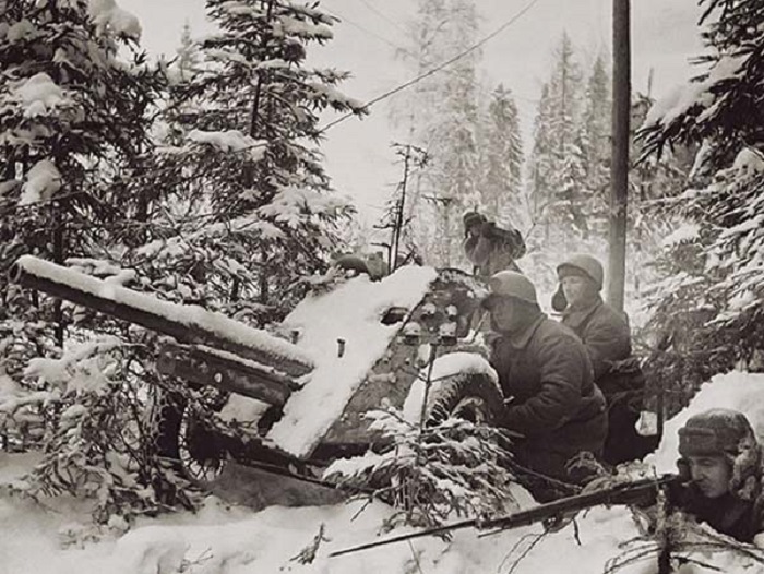 В ожидании врага.