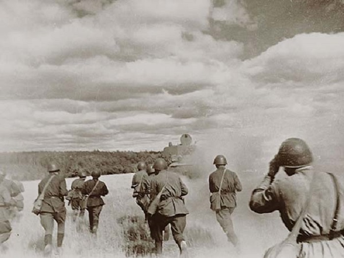 Боевое наступление.