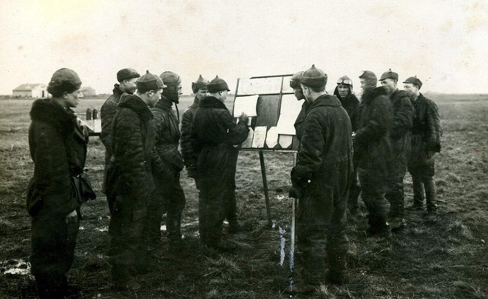 Михайлово-Бобруйские маневры 12 авиаотряда. 1929 год .