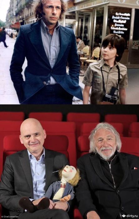 Партнёры по фильму тогда и сейчас. Фабрис Грекои Пьер Ришар. Партнёры по фильму тогда и сейчас. Фабрис Грекои Пьер Ришар.