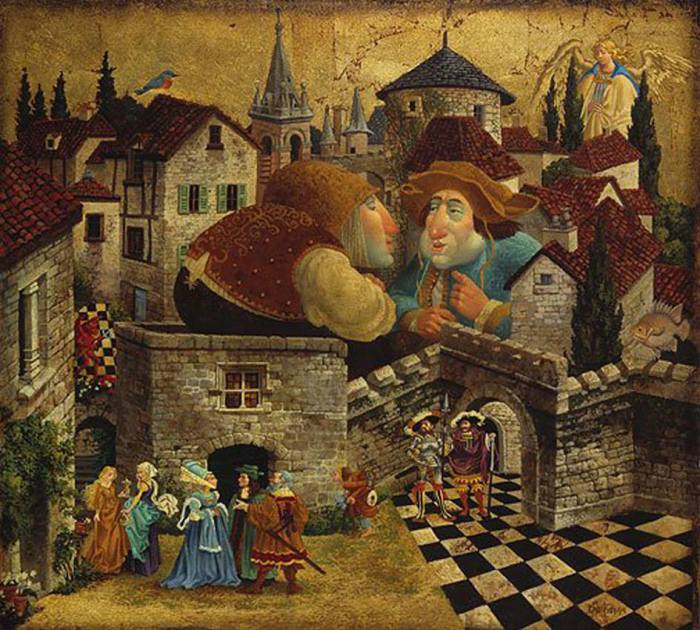 Разговор двух мужчин. Автор: Джеймс С.Кристенсен. Разговор двух мужчин. Автор: Джеймс С.Кристенсен.