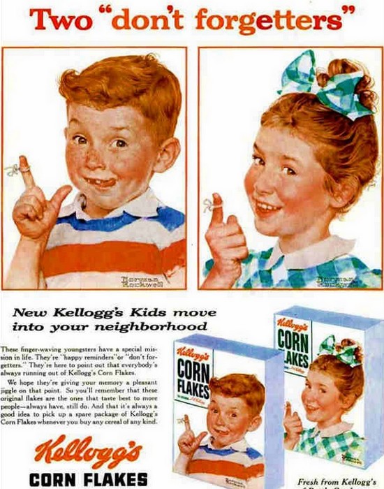 Реклама хлопьев Kellogg. Реклама хлопьев Kellogg.