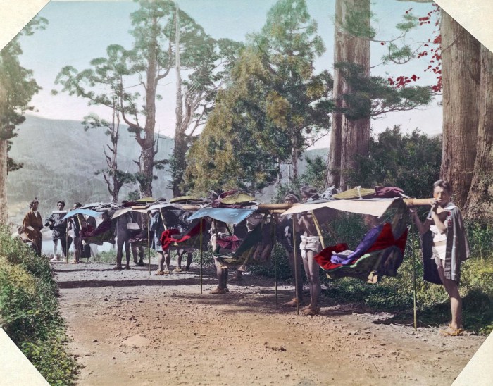 Во время отдыха.