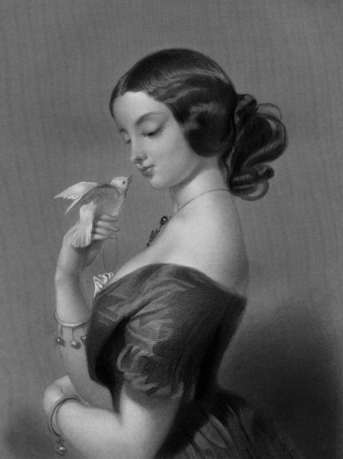 Мисс Эллен Пауэр. Автор: Э. Лендсир. Мисс Эллен Пауэр. Автор: Э. Лендсир.