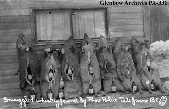 Контрабанда времён сухого закона. Контрабанда времён сухого закона.