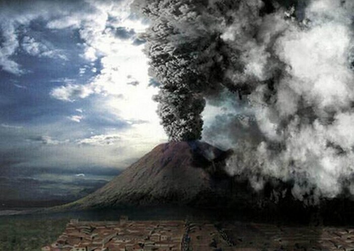Последствия извержения.