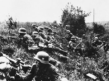 В первый день войны лёгкой прогулки у немцев не получилось