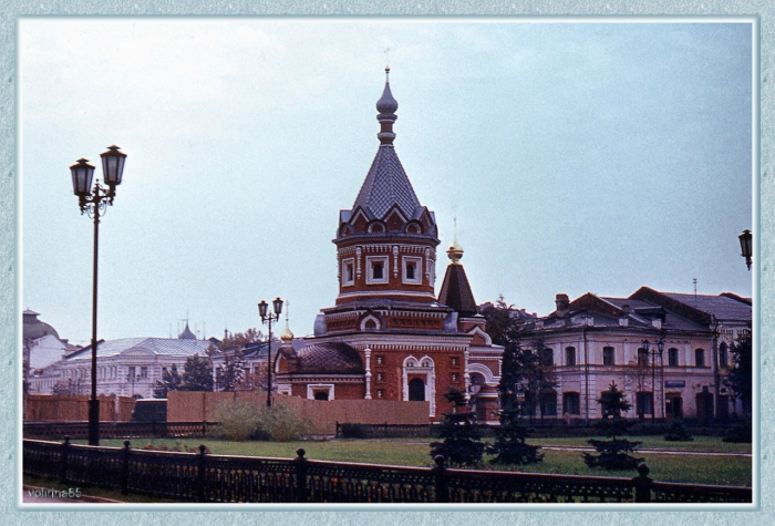 Миниатюрное украшение центра Ярославля. Миниатюрное украшение центра Ярославля.