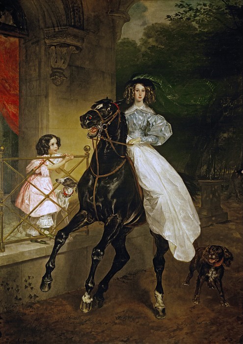 К. Брюллов. Всадница, 1832 | Фото: gallerix.ru К. Брюллов. Всадница, 1832 | Фото: gallerix.ru