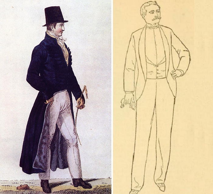 Эвандер Берри Уолл - первый, кто появился в обществе не во фраке, а в смокинге. Эвандер Берри Уолл - первый, кто появился в обществе не во фраке, а в смокинге.