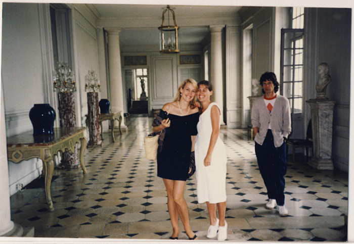 Джерри Холл с Луизой и Мик Джаггер. Автор: Michael White. Джерри Холл с Луизой и Мик Джаггер. Автор: Michael White.