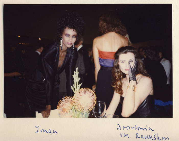 Иман и Аполлония Ван Равенштейн. Автор: Michael White. Иман и Аполлония Ван Равенштейн. Автор: Michael White.