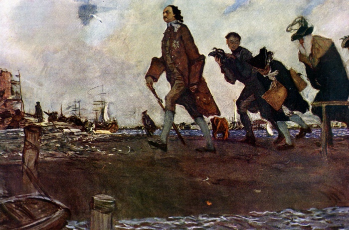 Петр Первый со свитой. | Фото: falyosa.livejournal.com. Петр Первый со свитой. | Фото: falyosa.livejournal.com.