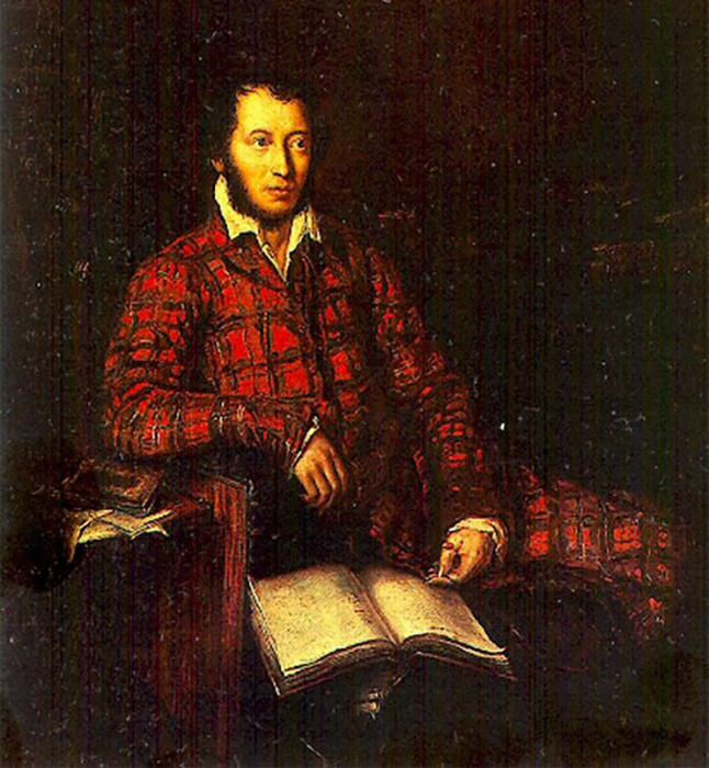 Карл Мазер, Посмертный портрет Пушкина Карл Мазер, Посмертный портрет Пушкина