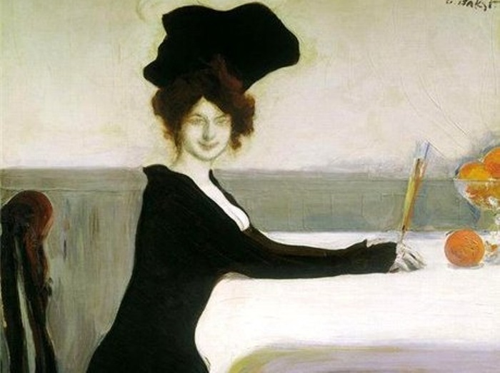 Л. Бакст. Ужин, 1902. Фрагмент | Фото: art-assorty.ru Л. Бакст. Ужин, 1902. Фрагмент | Фото: art-assorty.ru