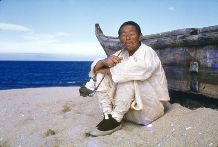 Корейский моряк в традиционной одежде имперских времен вековой давности. Корейский моряк в традиционной одежде имперских времен вековой давности.