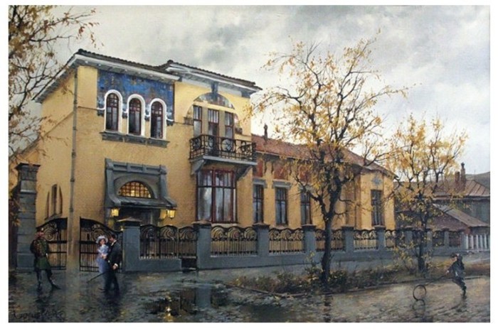 Особняк Рейнеке.Автор: Вячеслав Курсеев. Особняк Рейнеке.Автор: Вячеслав Курсеев.