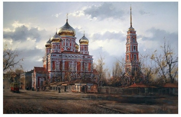 Покровский собор в Саратове. Автор: Вячеслав Курсеев. Покровский собор в Саратове. Автор: Вячеслав Курсеев.