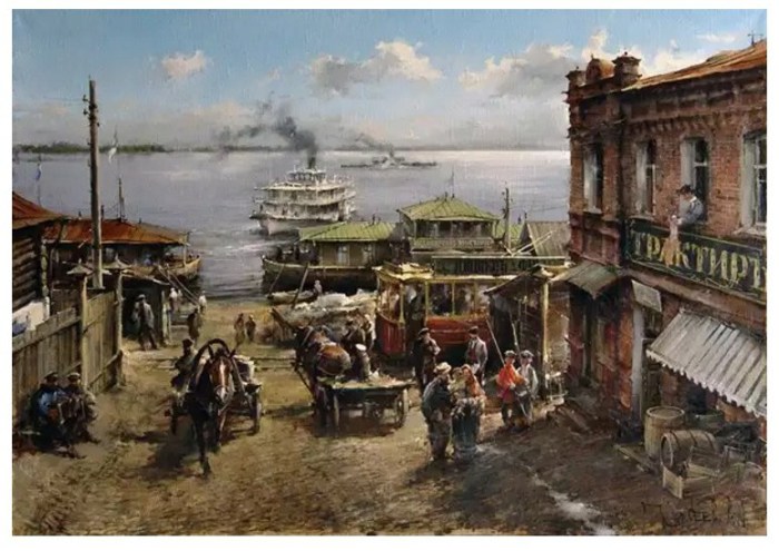 Гимназический взвоз. Автор: Вячеслав Курсеев. Гимназический взвоз. Автор: Вячеслав Курсеев.