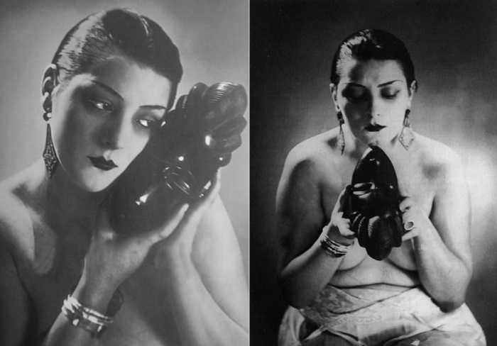 Ман Рэй. Кики с Монпарнаса, вариации *Черного и белого*, 1926 | Фото: theredlist.com Ман Рэй. Кики с Монпарнаса, вариации *Черного и белого*, 1926 | Фото: theredlist.com