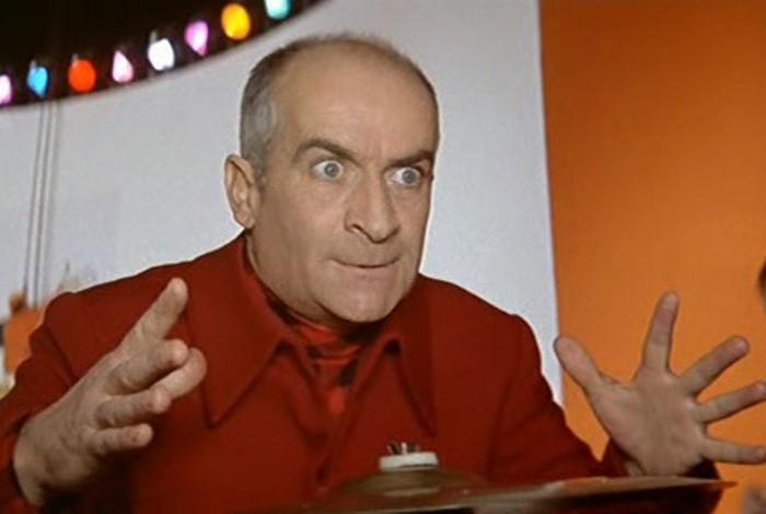 Луи де Фюнес в фильме *Человек-оркестр*, 1970 | Фото: kino-teatr.ru