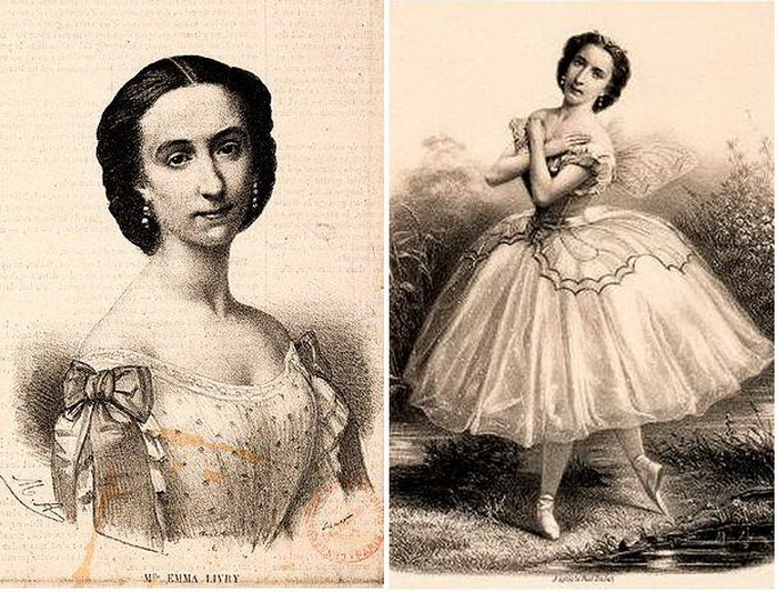 Французская балерина Эмма Ливри