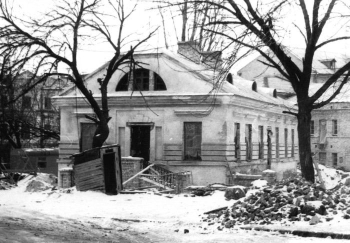 Улица Сагайдачного зимой. Киев, 1980 год. Улица Сагайдачного зимой. Киев, 1980 год.