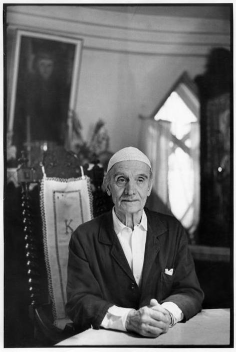 Советский архитектор Константин Степанович Мельников у себя дома. СССР, Москва, 1972 год. Советский архитектор Константин Степанович Мельников у себя дома. СССР, Москва, 1972 год.