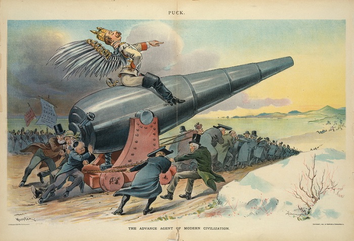 Карикатура на Вильгельма II. | Фото: apjjf.org. Карикатура на Вильгельма II. | Фото: apjjf.org.