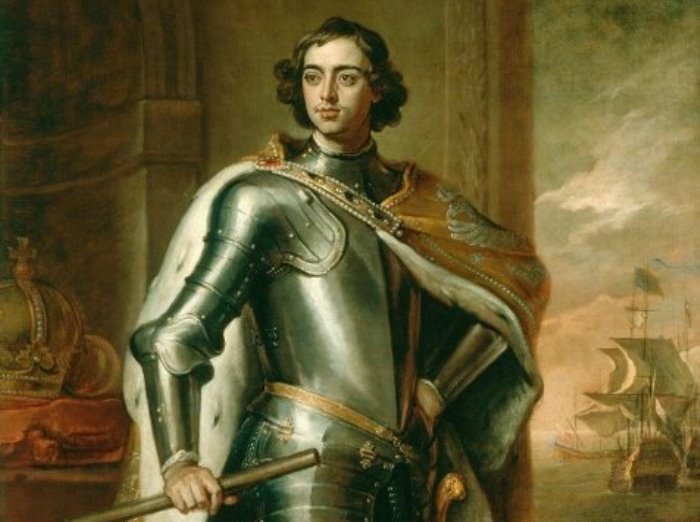 Г. Кнеллер. Портрет Петра I, 1697. Фрагмент | Фото: aria-art.ru Г. Кнеллер. Портрет Петра I, 1697. Фрагмент | Фото: aria-art.ru