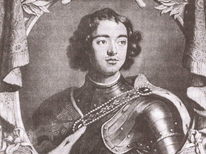 П. Гунст. Петр I. Гравюра с работы Г. Кнеллера | Фото: aria-art.ru П. Гунст. Петр I. Гравюра с работы Г. Кнеллера | Фото: aria-art.ru