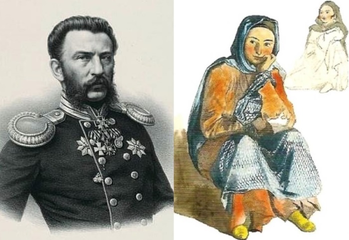 Слева – Сын Ермолова Клавдий Алексеевич. Справа – Портрет дочери Ермолова Сатиат (Софии). Акварель неизвестного автора, 1841| Фото: voinanet.ucoz.ru и liveinternet.ru Слева – Сын Ермолова Клавдий Алексеевич. Справа – Портрет дочери Ермолова Сатиат (Софии). Акварель неизвестного автора, 1841| Фото: voinanet.ucoz.ru и liveinternet.ru