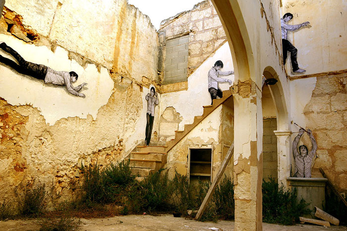 Работы французского художника. Автор: Levalet. Работы французского художника. Автор: Levalet.